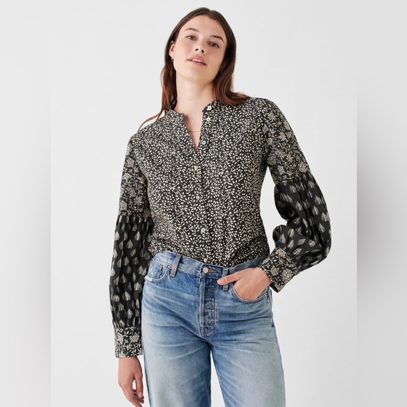 FAHERTY COTTON BUTTON UP SHIRT - Picture 2 of 7